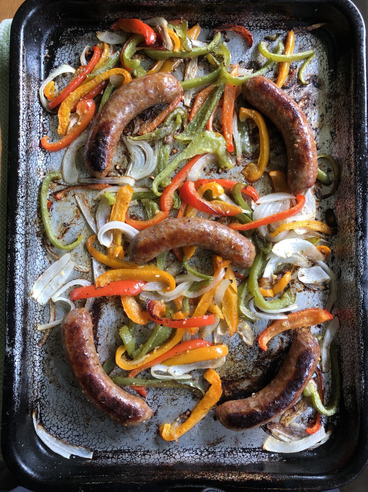 Italian Sausage, Peppers and Onions